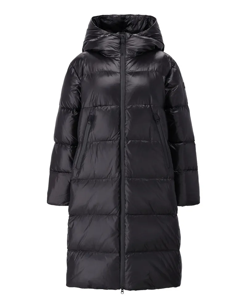 Peuterey Daunenjacke Selectric aus Nylon Schwarz