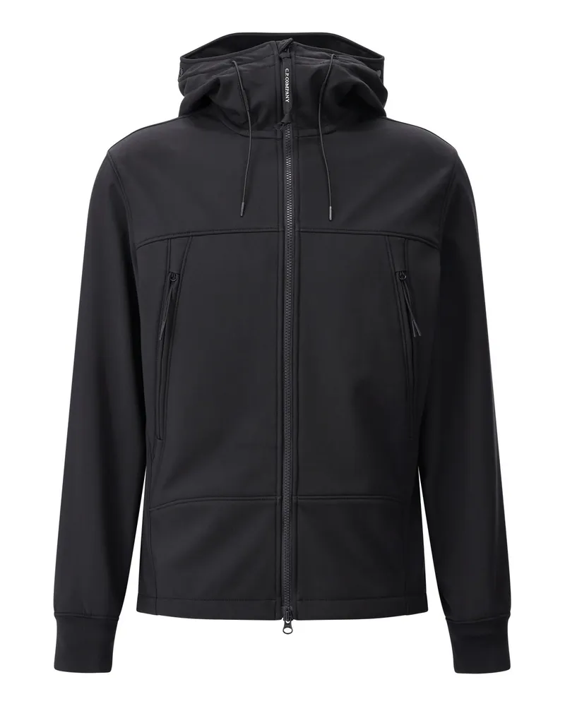 C.P. Company Goggle Jacke Schwarz