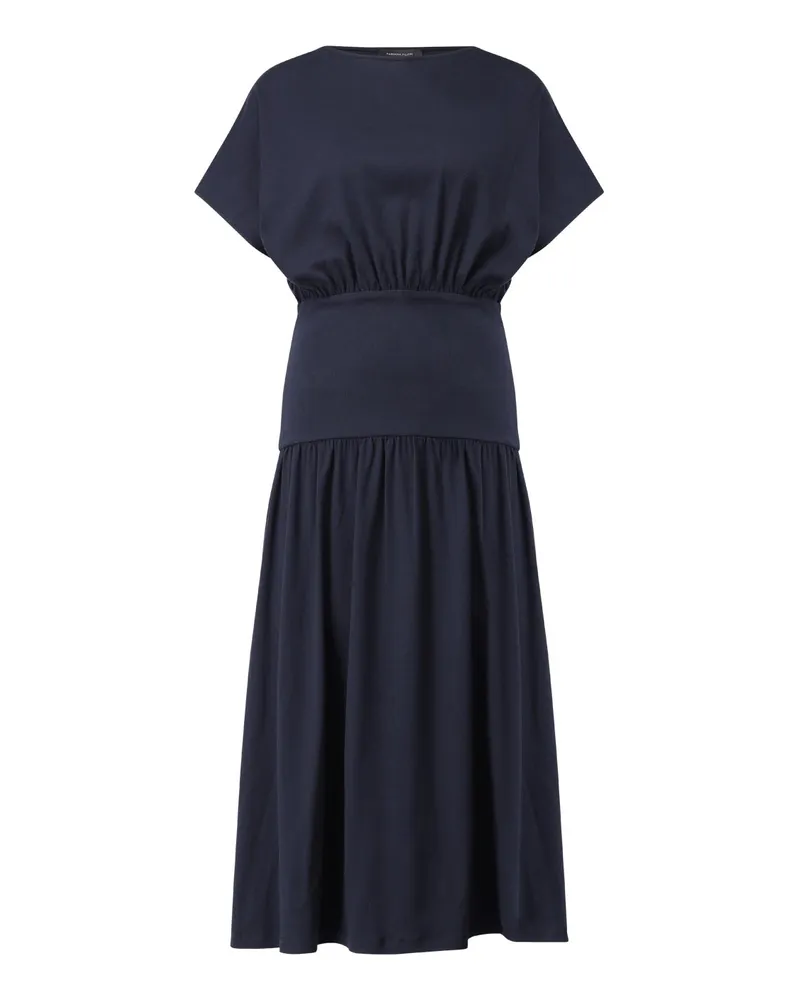 Fabiana Filippi Kleid mit breiter Taille Navy