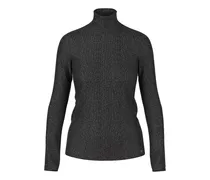 Langarmshirt mit glitzerndem Garn