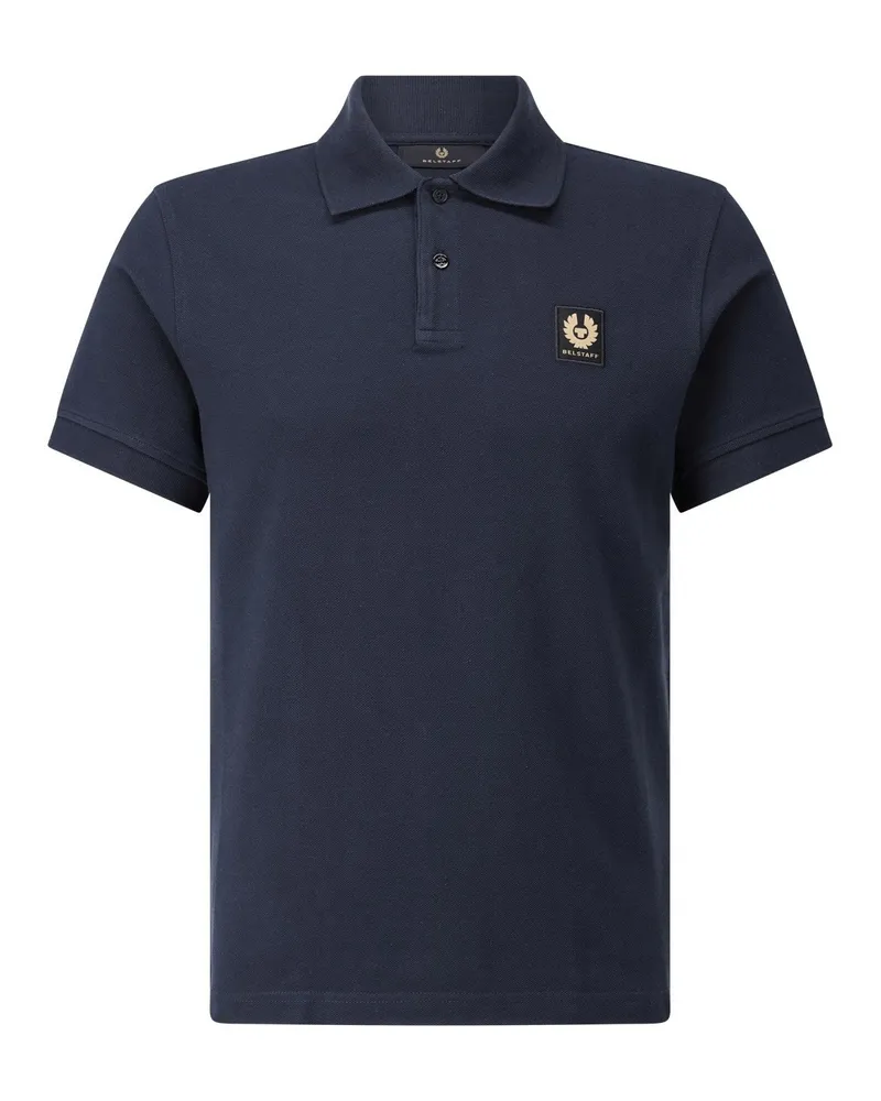 Belstaff Poloshirt mit Logo Dunkelblau