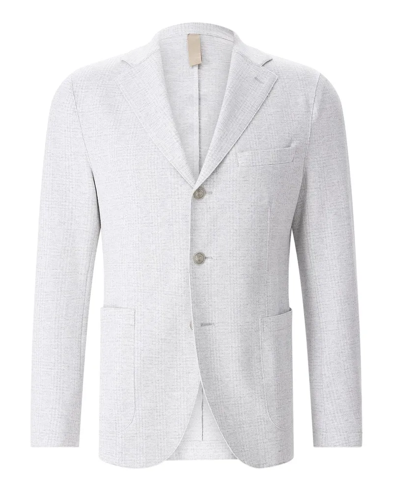 Eleventy Sakko mit Muster Grau