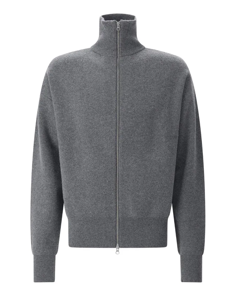 extreme cashmere Strickjacke Xtra Out aus Kaschmir Grau