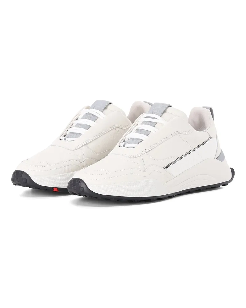 Dsquared2 Sneaker Flow aus Leder Creme