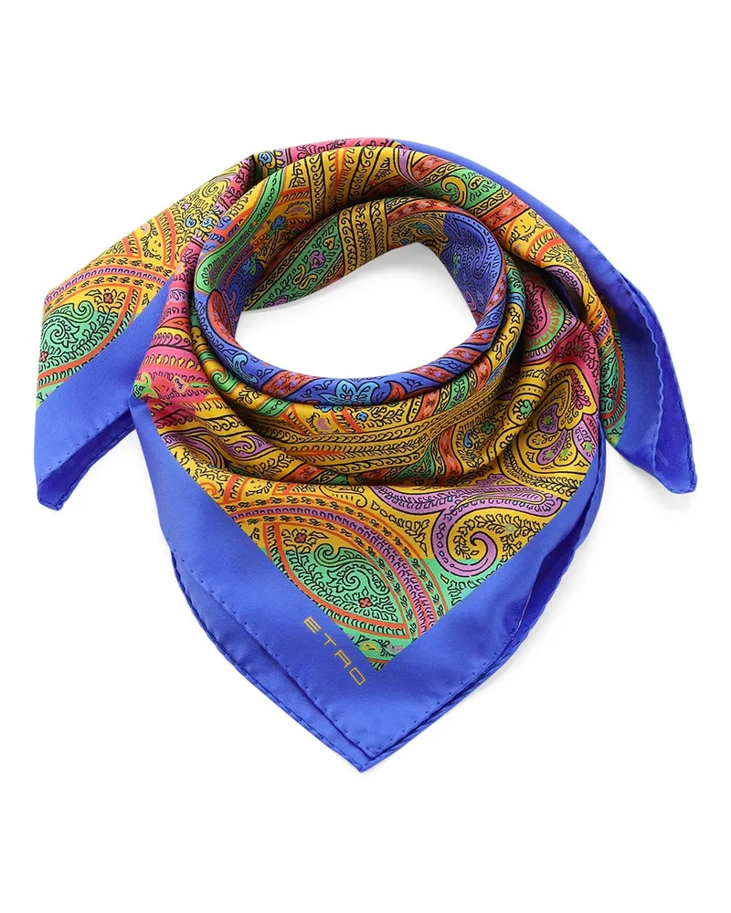 Etro Halstuch aus Seide Multicolor