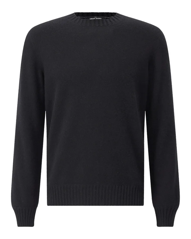 Gran Sasso Pullover aus Kaschmir Schwarz