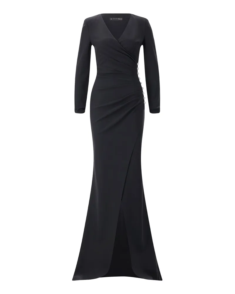 Chiara Boni Maxikleid Wiesa BR Long Schwarz