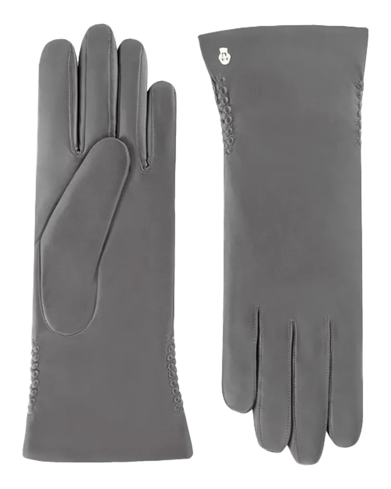 Roeckl Handschuhe Regina aus Leder Grau