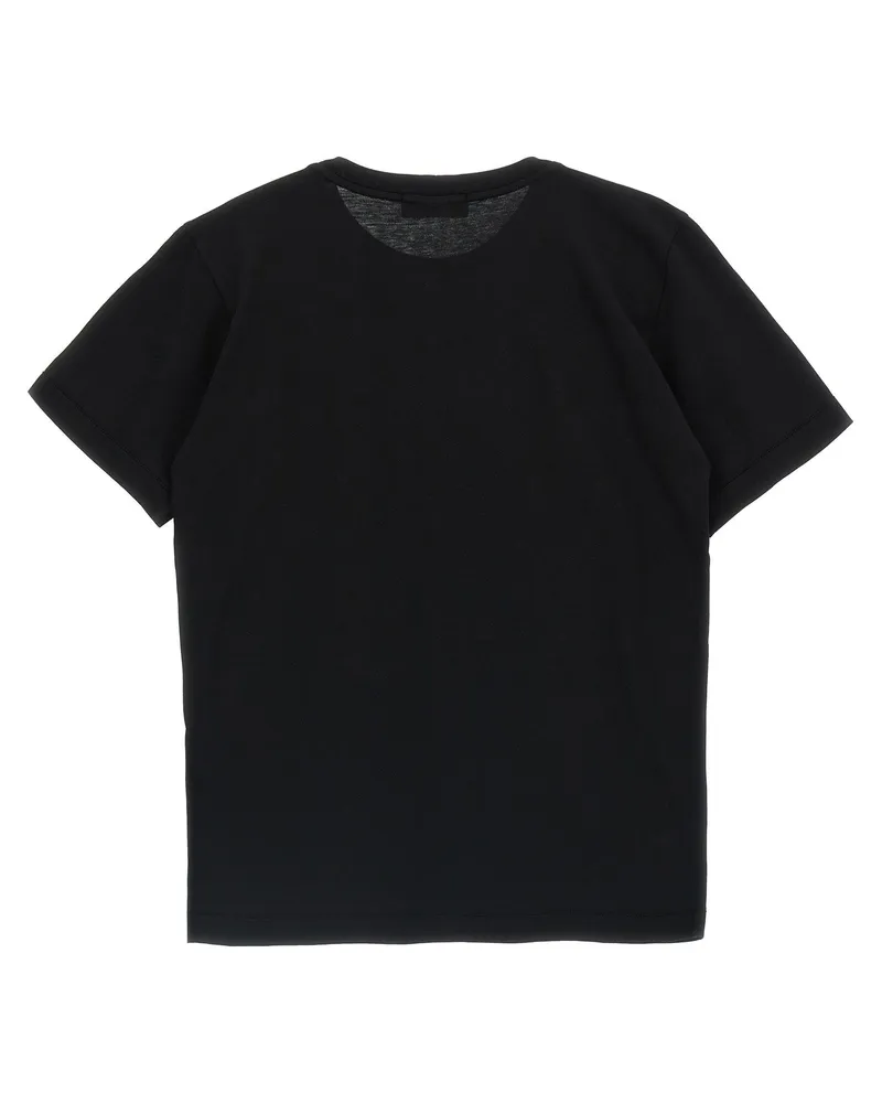 Stone Island Logo Patch T-Shirt — Black Black
