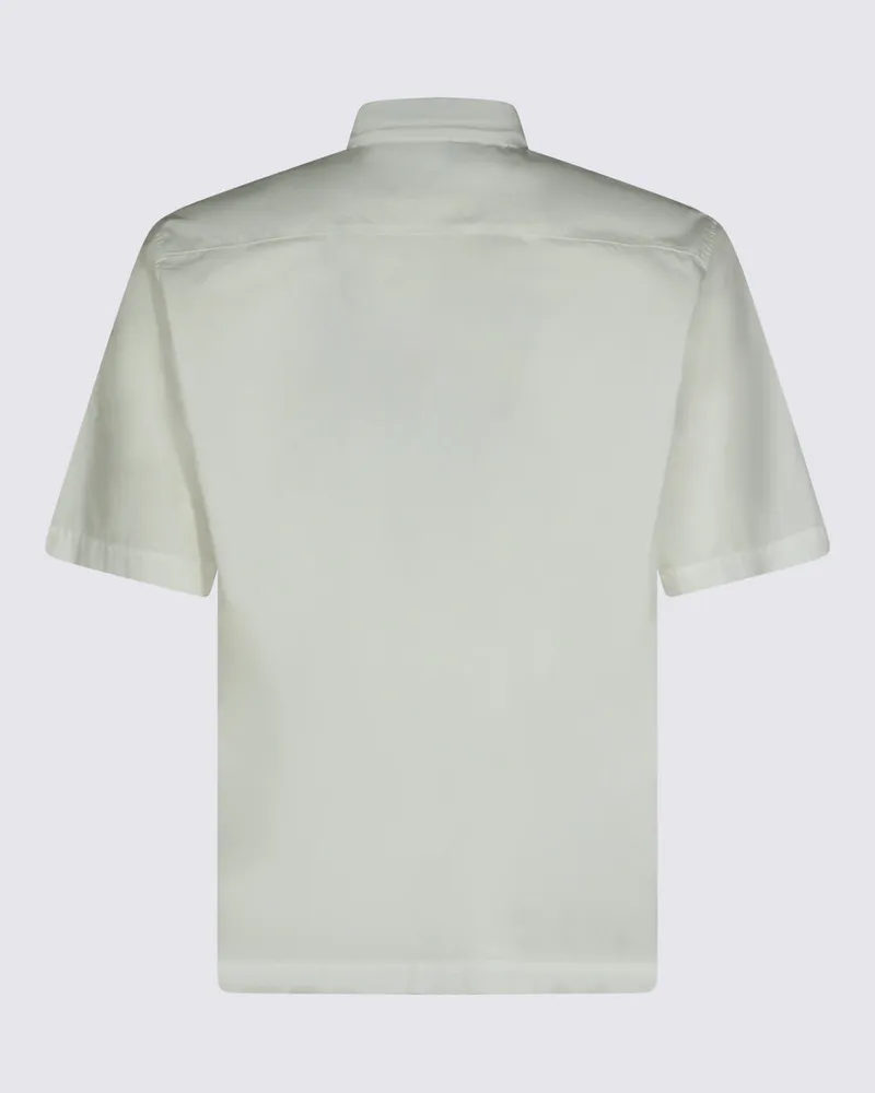 C.P. Company Men's Shirts White _100 % Co White