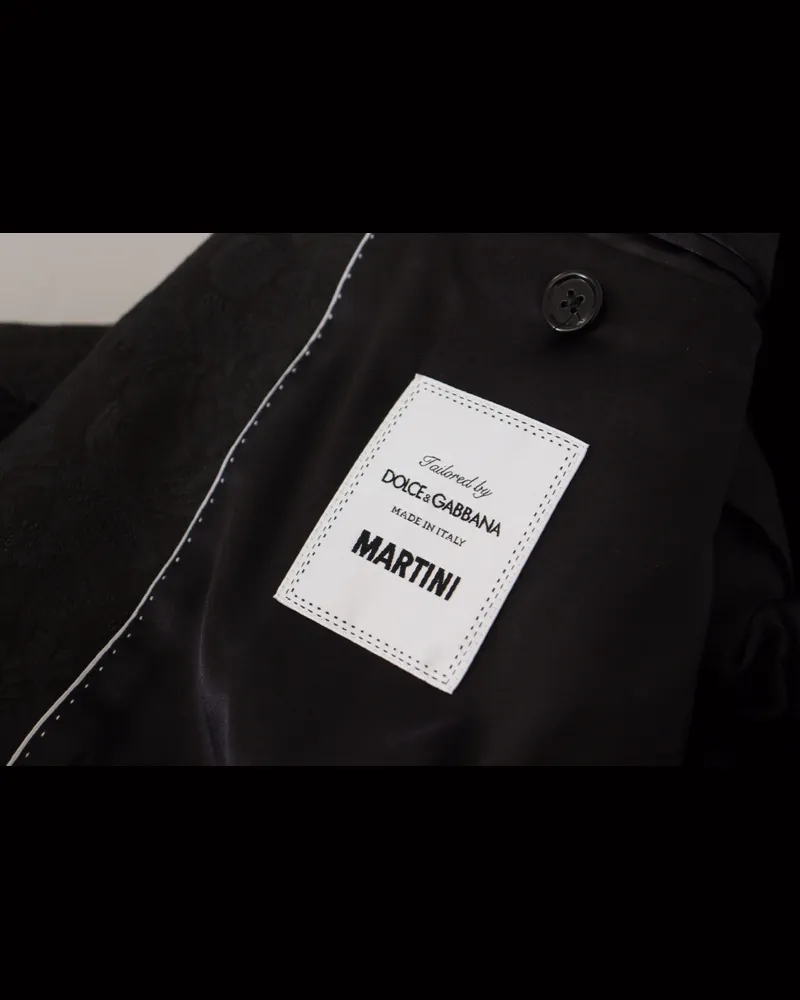 Dolce & Gabbana Martini Pant Suit — Black Black