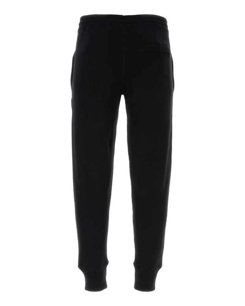 Dolce & Gabbana Men's Black Wool Blend Joggers Nero Pantaloni Black