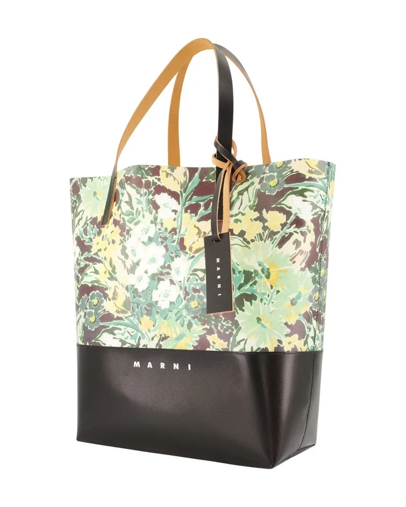 Marni Tribeca Tote Bag — Multicolor Multicolor