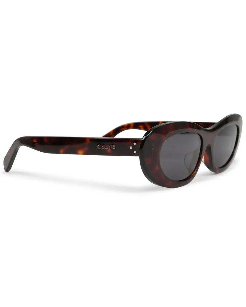 Celine 4S310CPLB_19TR Cat-Eye Acetate Sunglasses — Brown Brown