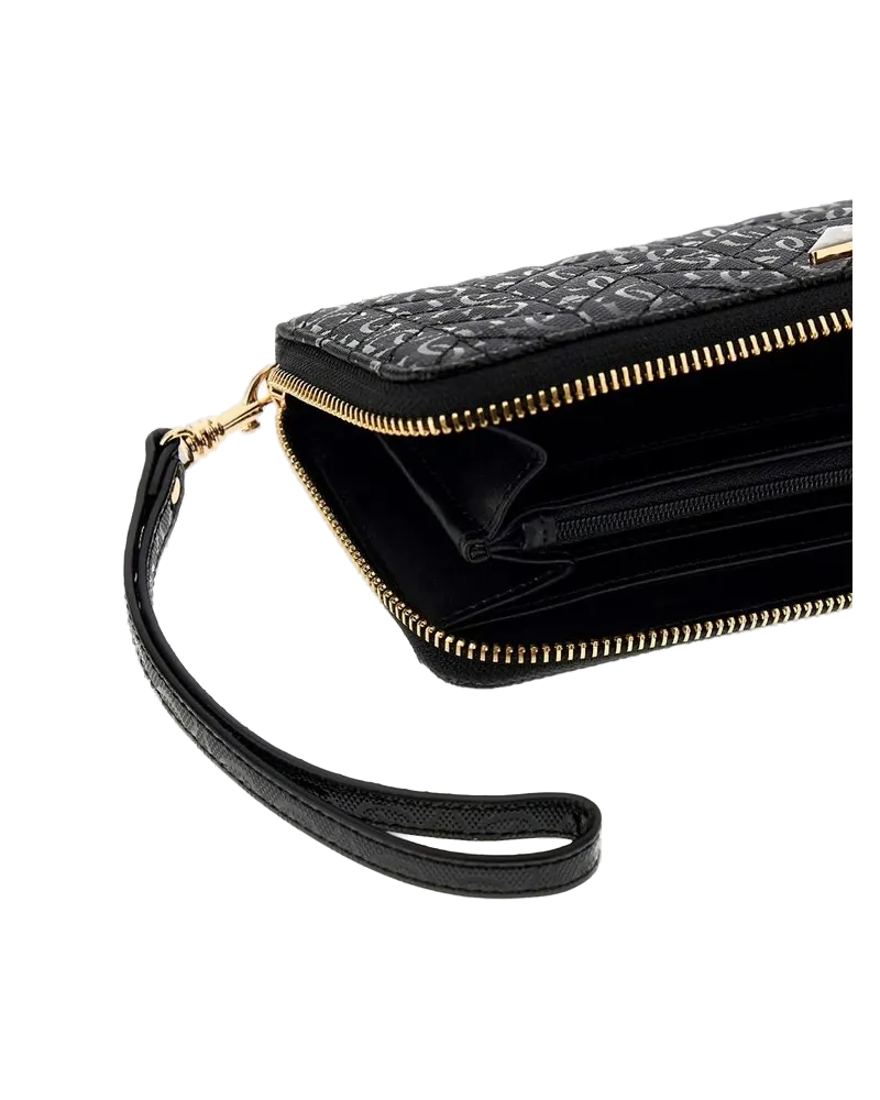 Guess Women's Wallet Black Polyurethane Bags Black