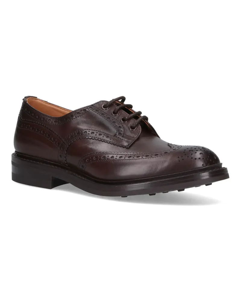 Tricker's Men's Flat Shoes Brown Upper: Leather Brown