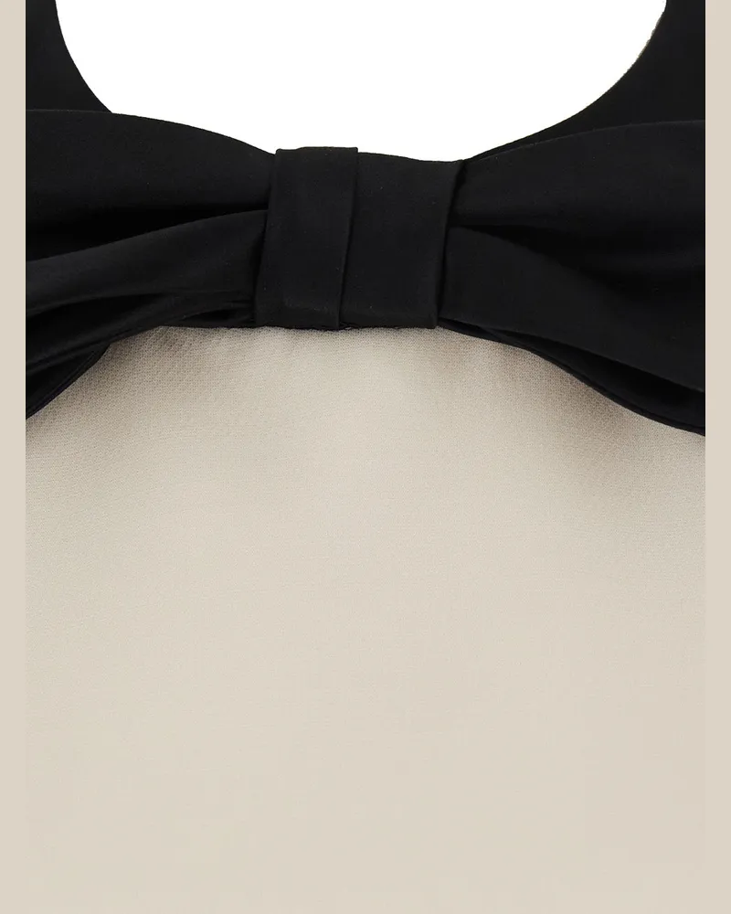 Valentino Garavani Halterneck Wool-Silk Blend Dress — White White