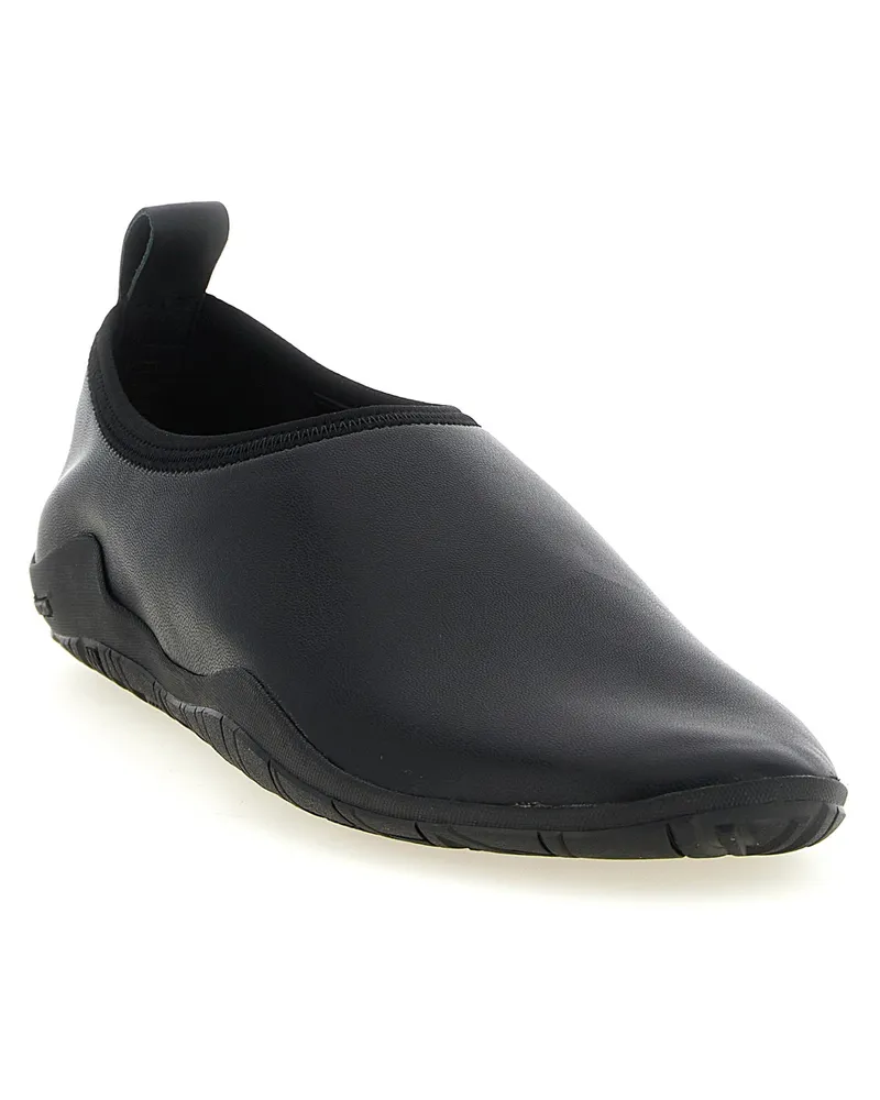 Jil Sander Elbe Slipper — Black Black