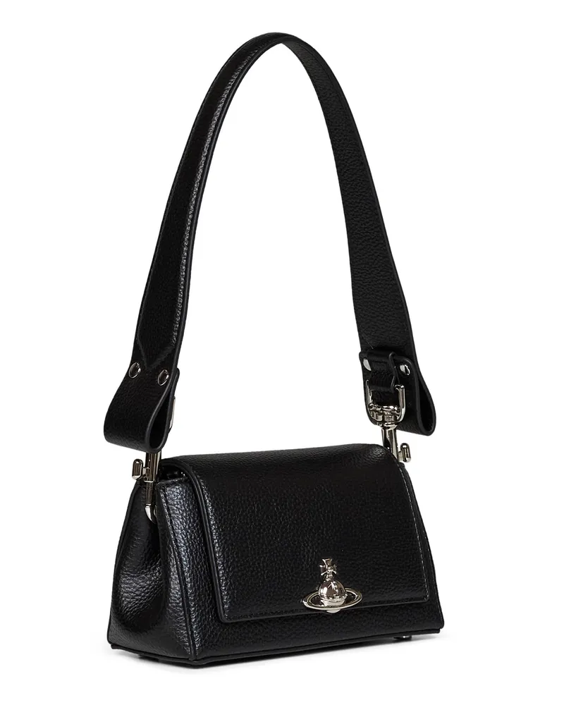 Vivienne Westwood Hazel Shoulder Bag — Black Black
