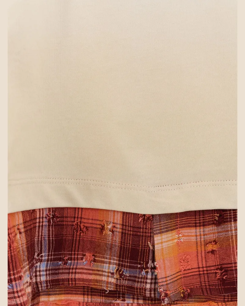 BARROW Men's Cotton T-Shirt Beige T-Shirts And Polos Beige
