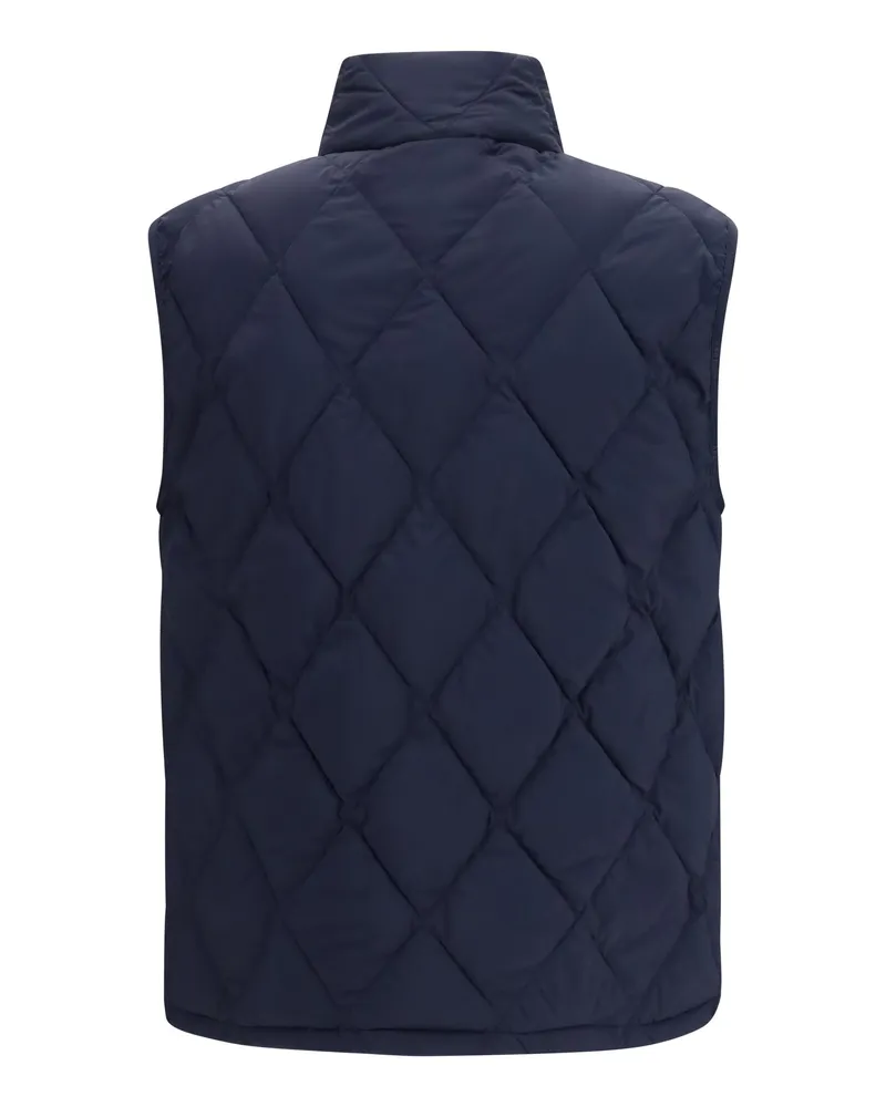 Burberry Men's Down Vest Navy Blazers & Vests Coat Navy