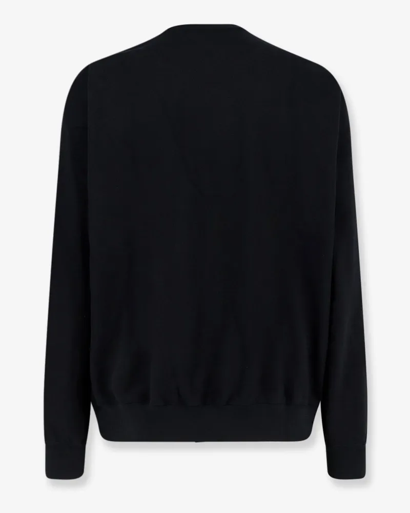 adidas Men's Sweatshirt Cotton-Blend Black Sweatshirts Sweater Black