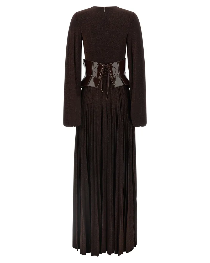 Elisabetta Franchi Dress — Brown Brown