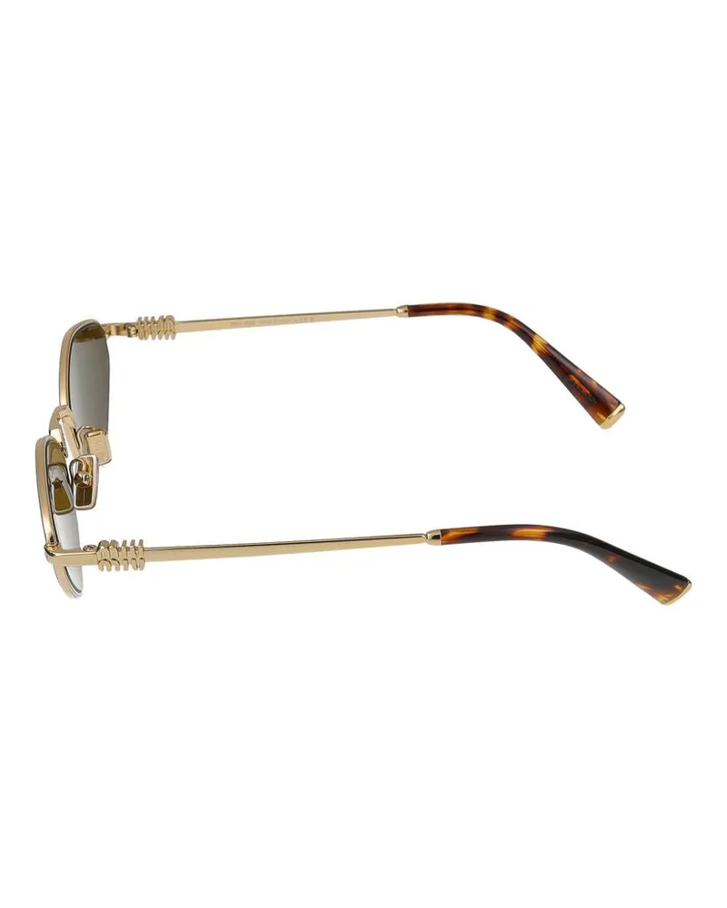 Miu Miu Women's Sunglasses Miu 0mu 56zs 5ak09z 17-140 Metal Gold