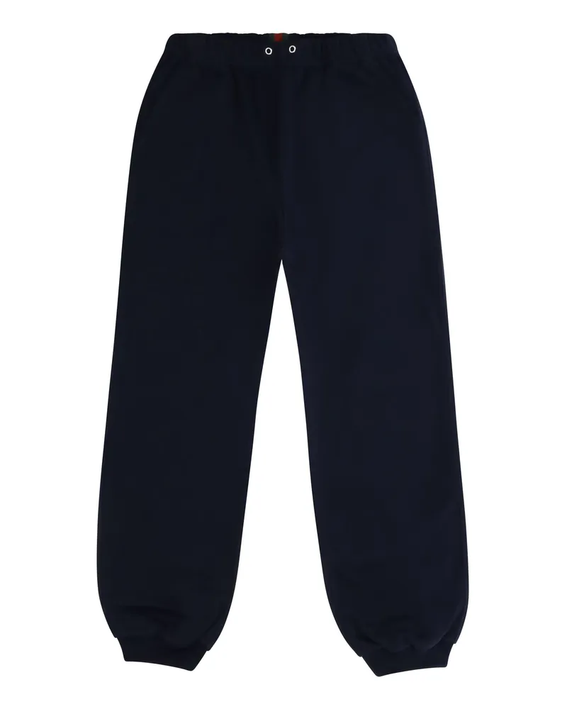 Gucci Cotton Fleece Sweatpants — Navy Navy