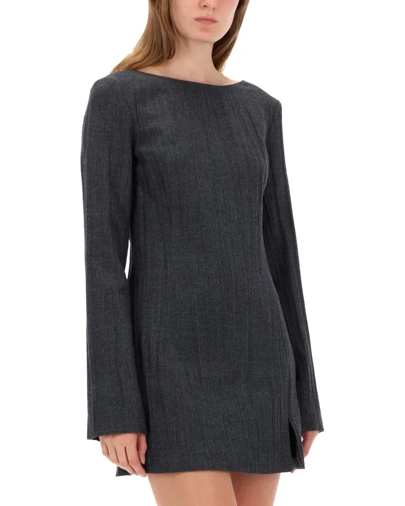 Our Legacy Virgin Wool Dress — Gray Gray