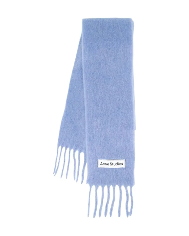 Acne Studios Wool Scarf — Blue Blue