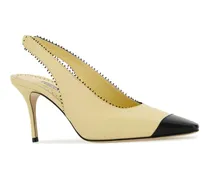 Women's Gaius Slingback Heel Yellow Nappa Leather