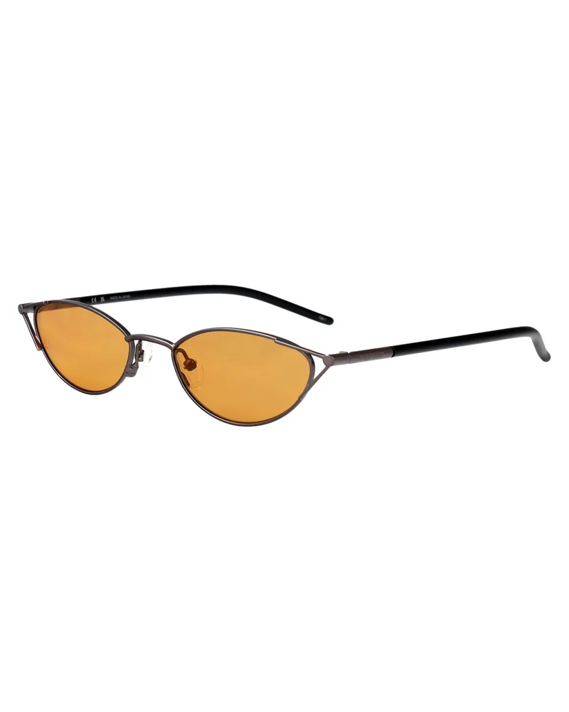 Alexander McQueen Women's Sunglasses Am0563s Grey Metal Gray
