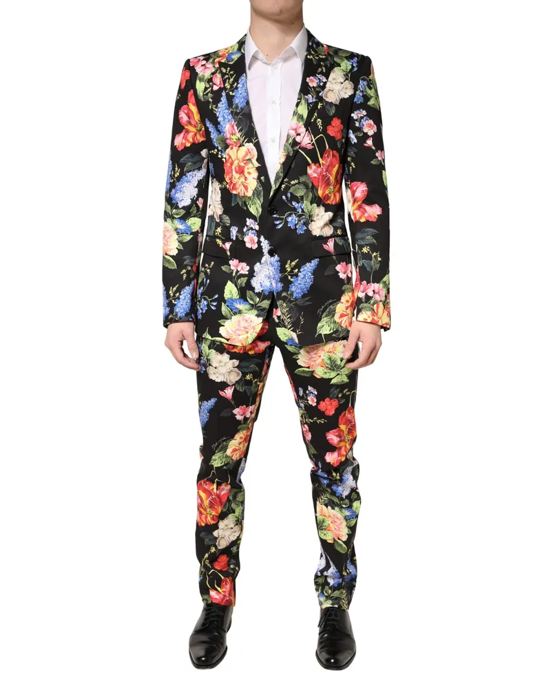 Dolce & Gabbana Martini Pant Suit — Black Black