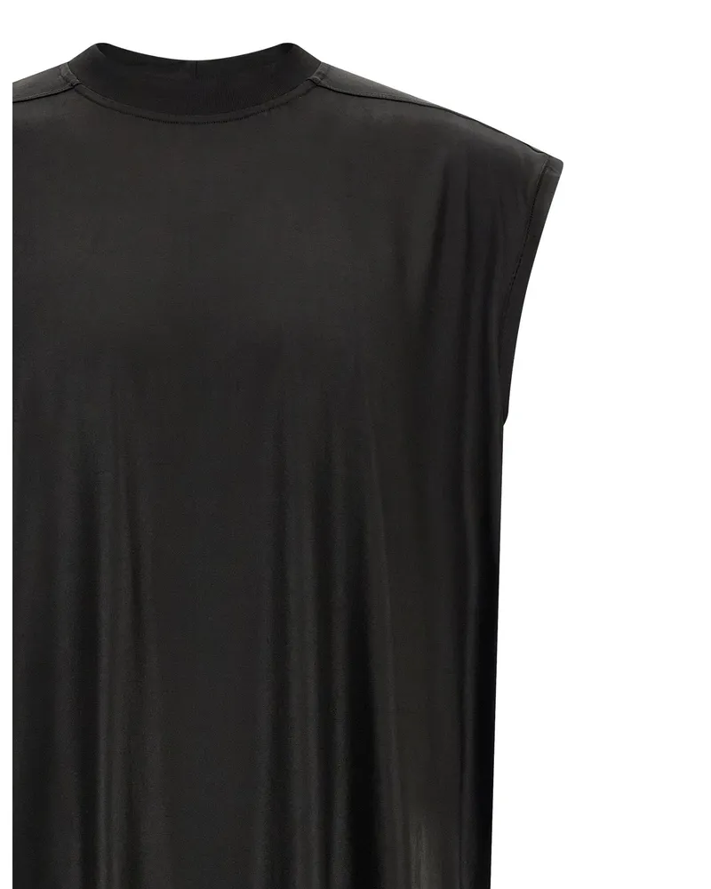 DRKSHDW by Rick Owens Acetate Jersey Tank Top — Black Black