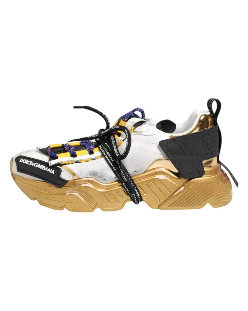 Dolce & Gabbana Men's Multicolor Daymaster Low Top Sneakers Shoes Multicolor