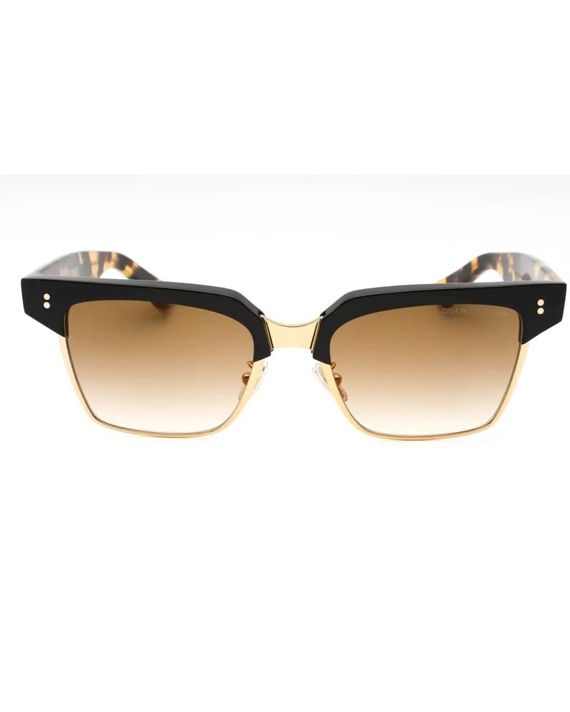 Cutler and Gross Unisex Cg1348s Sunglasses One Color Black