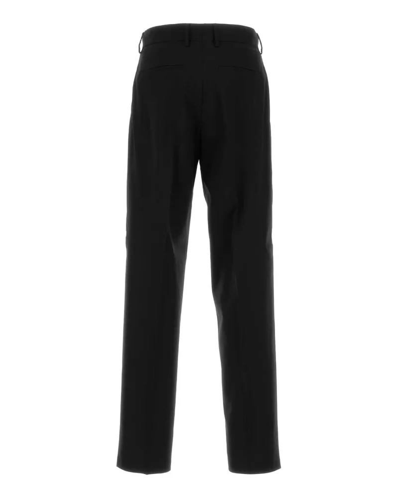 Fendi Fb1089au60 F0qa1 Black Exterior: Virgin Wool Pantaloni Trousers Black