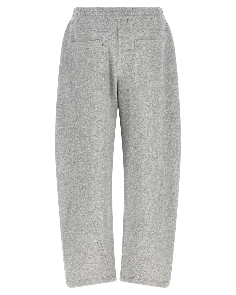 Brunello Cucinelli Cotton-Blend Athletic Joggers — Gray Gray