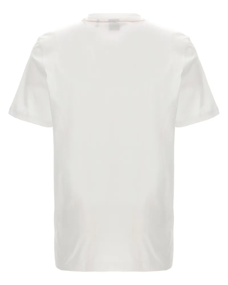 HUGO BOSS Logo-Print Cotton T-shirt — White White