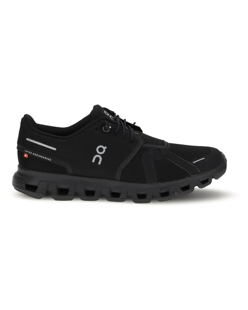 ON Men's Cloud 6 Sneakers Black Black