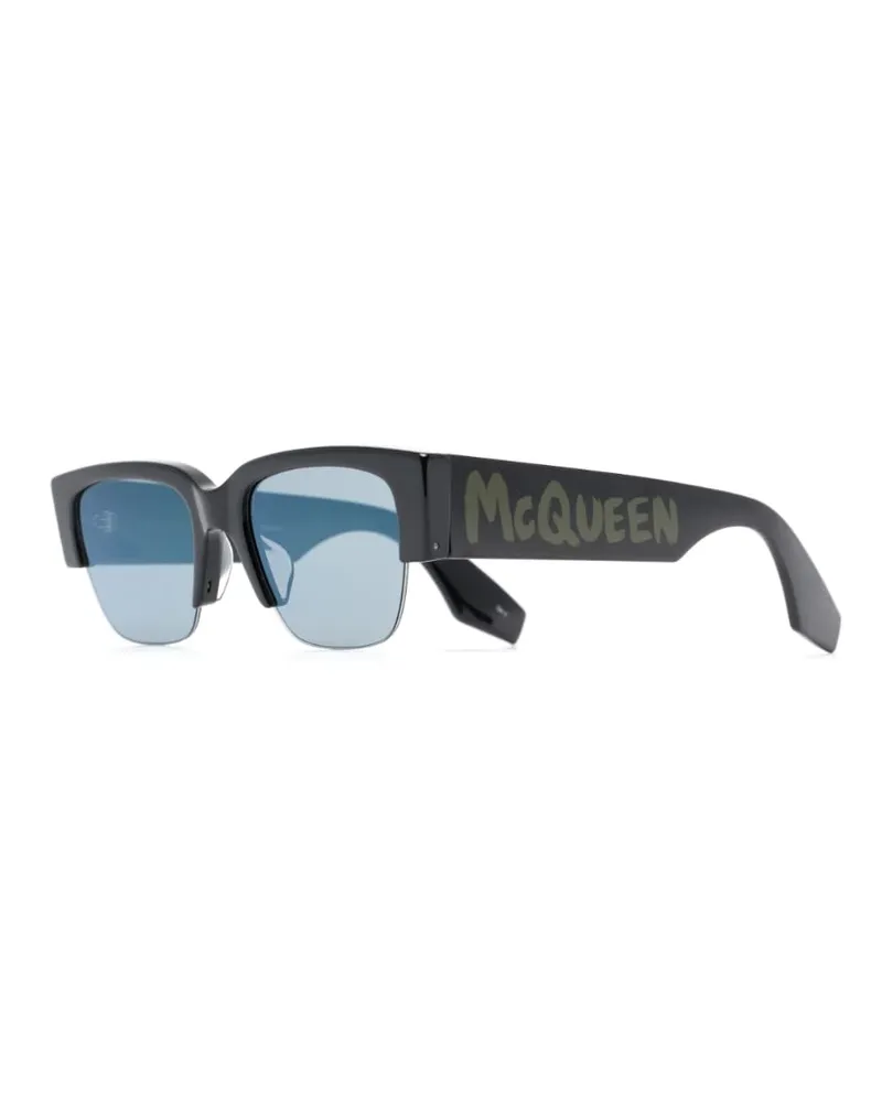 Alexander McQueen Sunglasses — Black Black