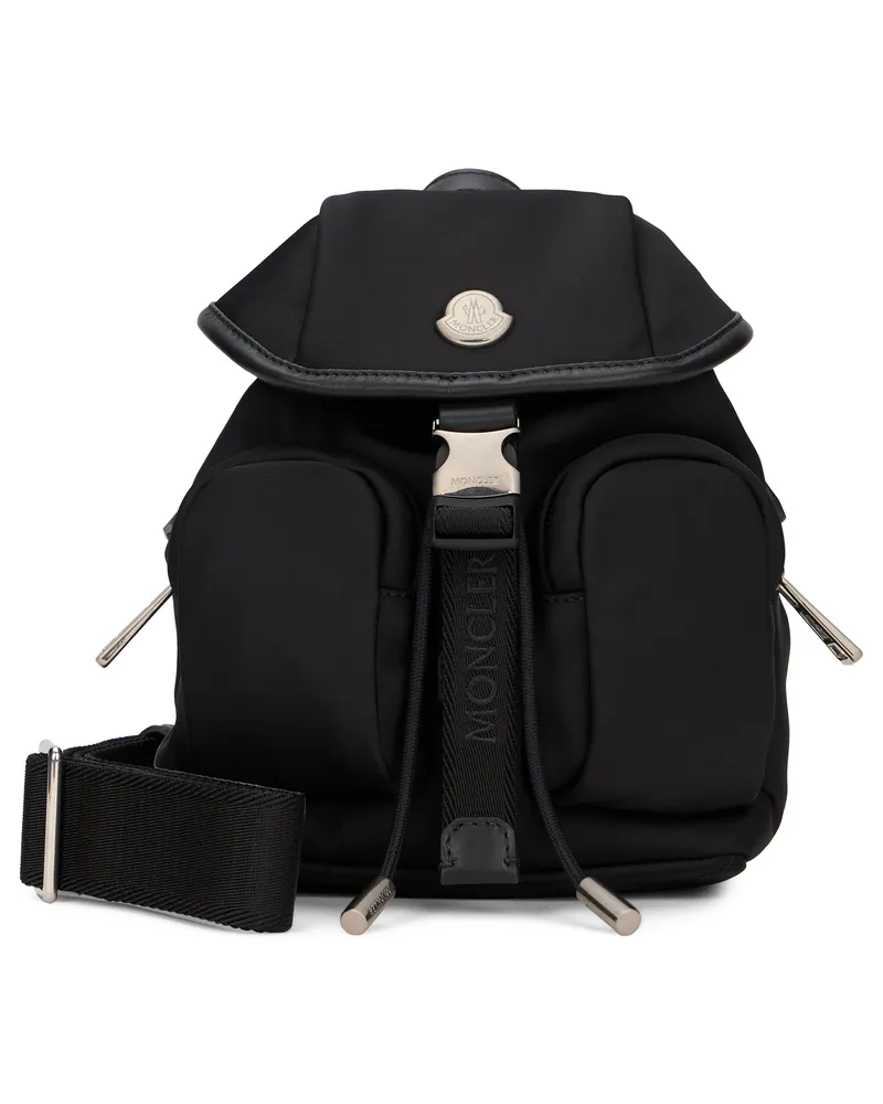 Moncler Women's Shoulder Bag Mini Trick Black Polyamide Black