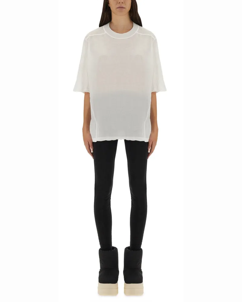 DRKSHDW by Rick Owens Walrus T T-Shirt — White White