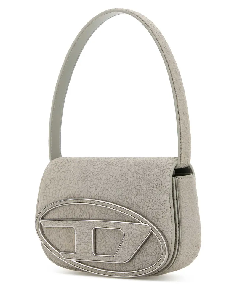 Diesel Women's 1dr Shoulder Bag Gray Ovine Leather Bovine Gray