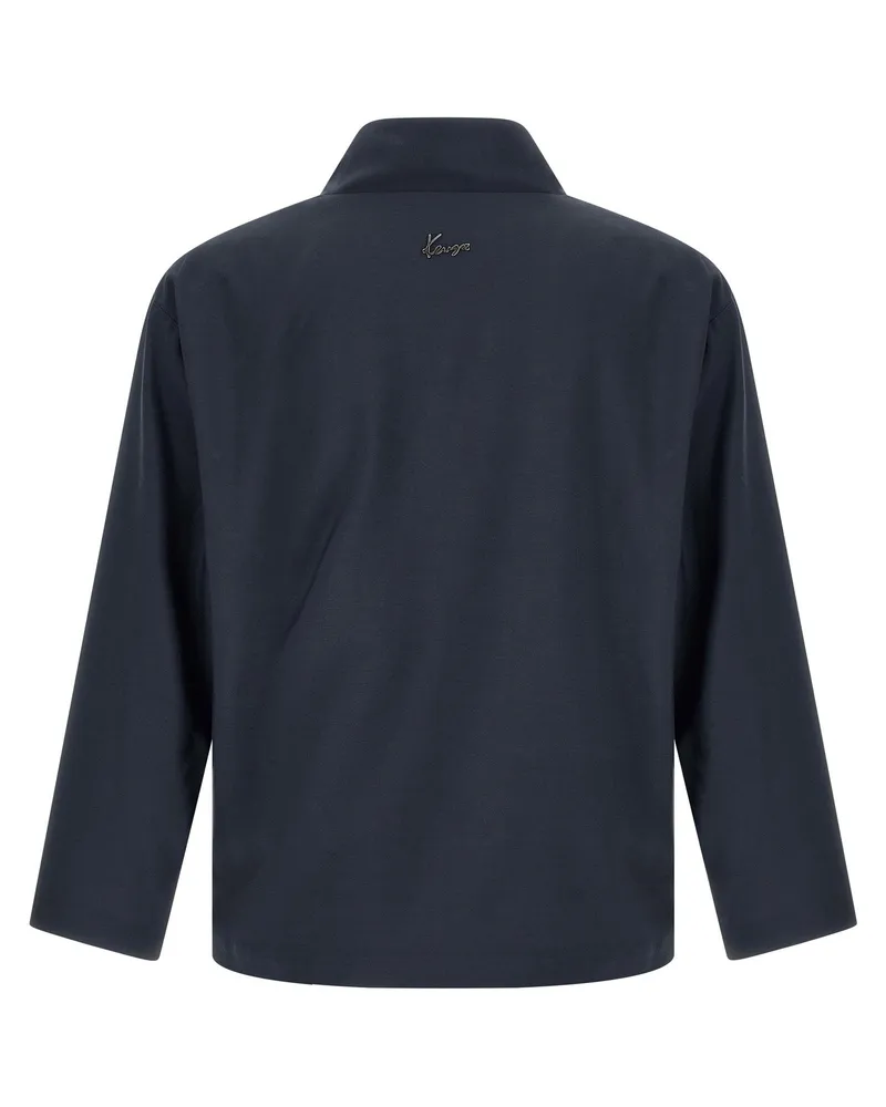 Kenzo Kimono Blazer — Navy Navy