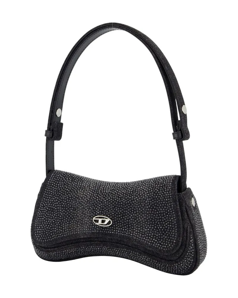 Diesel Women's Play Clutch -  Cotton Black Accessories Pouch Black