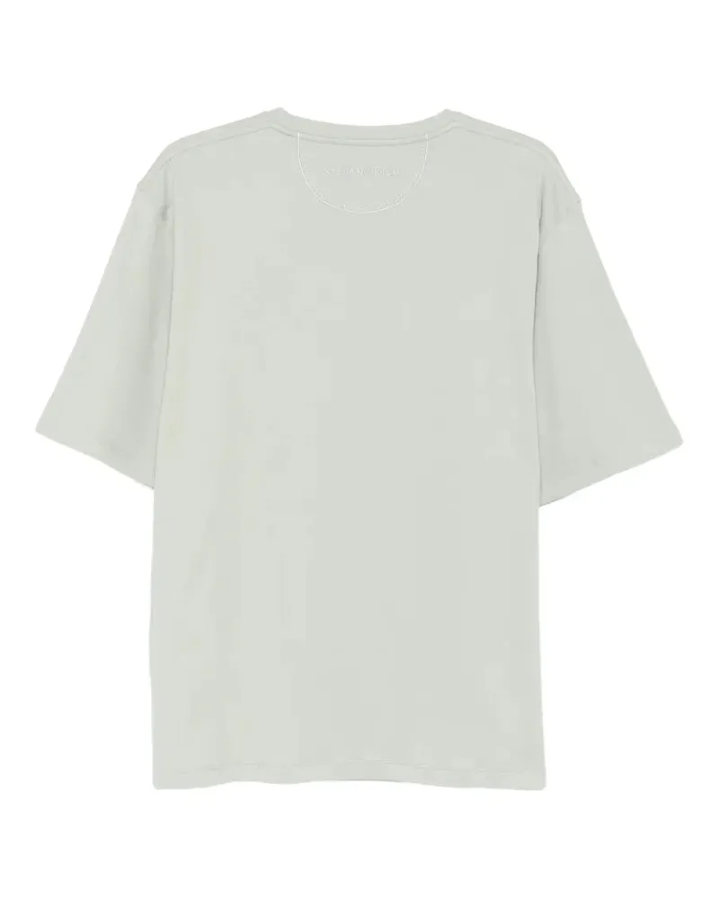 Stefano Ricci Men Crew-Neck T-Shirt Ss26 M Pale