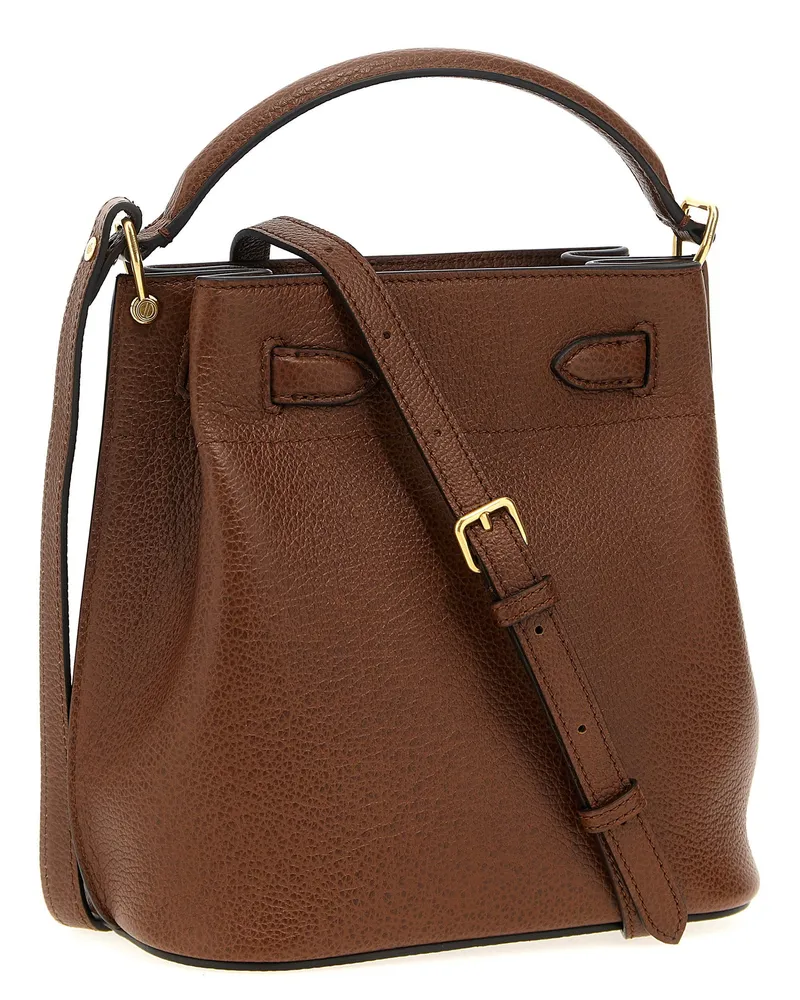 Mulberry Islington Bucket Bag — Brown Brown