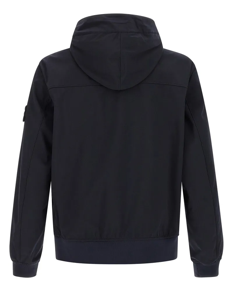 Stone Island Three-Layer Waterproof Technical Jacket — Navy Navy